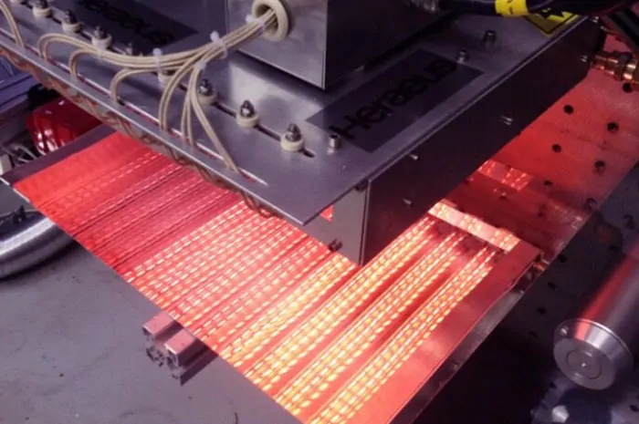 Infrared drying for printing inks infrared heating for screen paint and printing ink drying