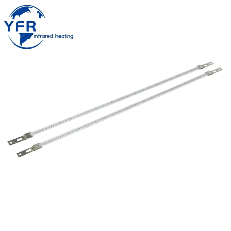 Infrared heating lamp for PV tabbing and stringing support quartz infrared lamp for solar-cell soldering and preheating equipment