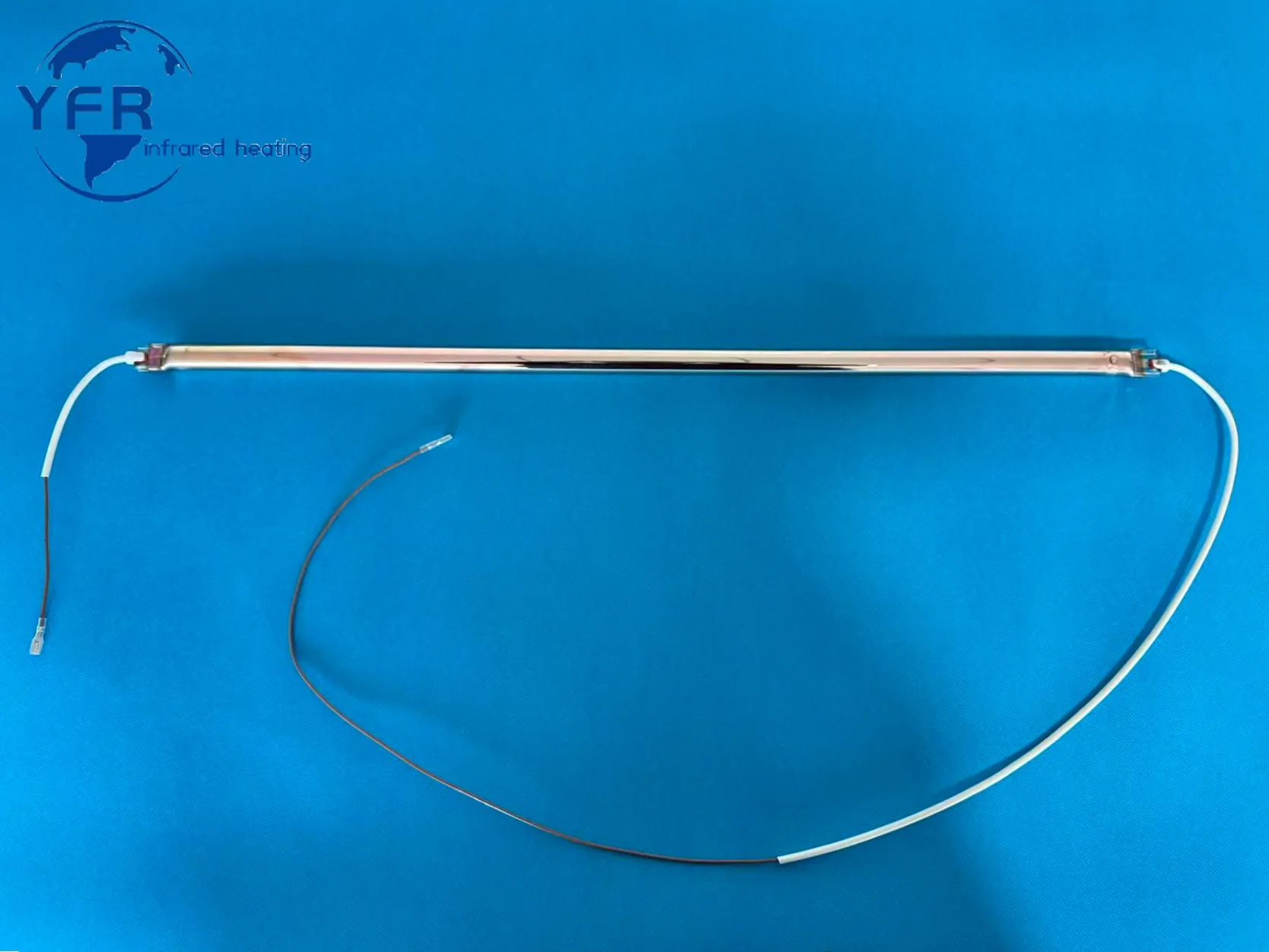 Gold Infrared Tubes for Outdoor Heaters Gold and rose-gold infrared tubes for outdoor heater designs